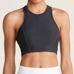 Outdoor Voices Athena Crop in Navy Blue